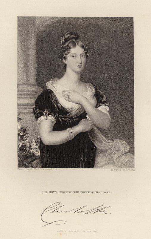 Sua Altezza Reale la Principessa Charlotte da Thomas Lawrence