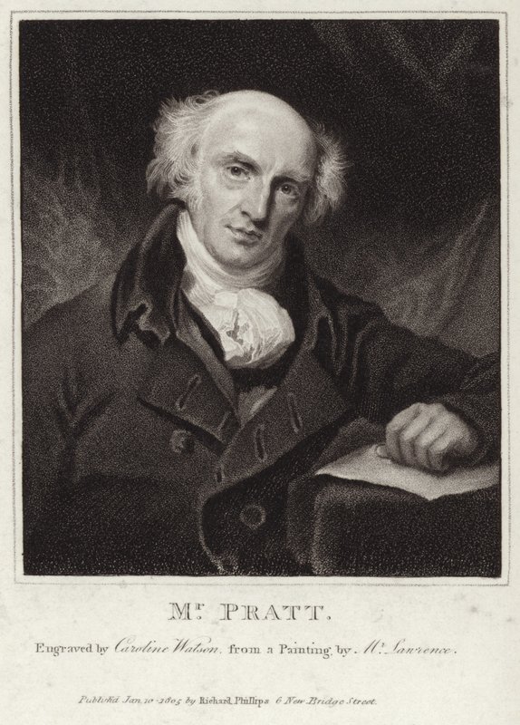 Ritratto di Samuel Jackson Pratt da Thomas Lawrence