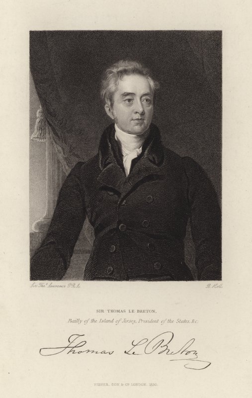 Sir Thomas Le Breton da Thomas Lawrence