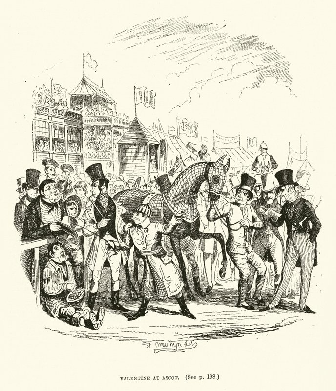 Illustrazione per Valentine Vox (incisione) da Thomas Onwhyn