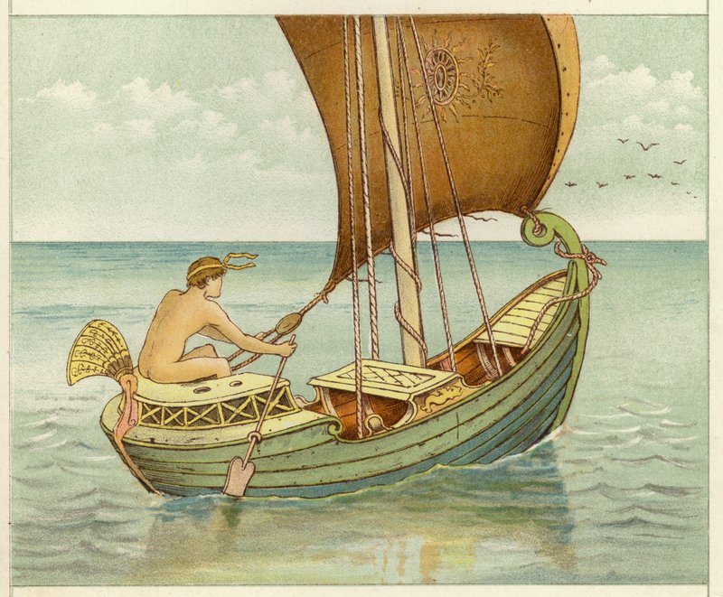 Perseo in navigazione da Thomas Ralph Spence