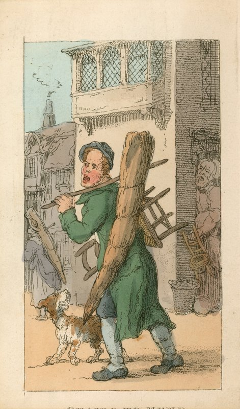 Sedie da riparare da Thomas Rowlandson