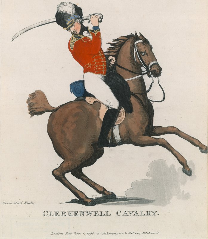 Cavalleria di Clerkenwell da Thomas Rowlandson