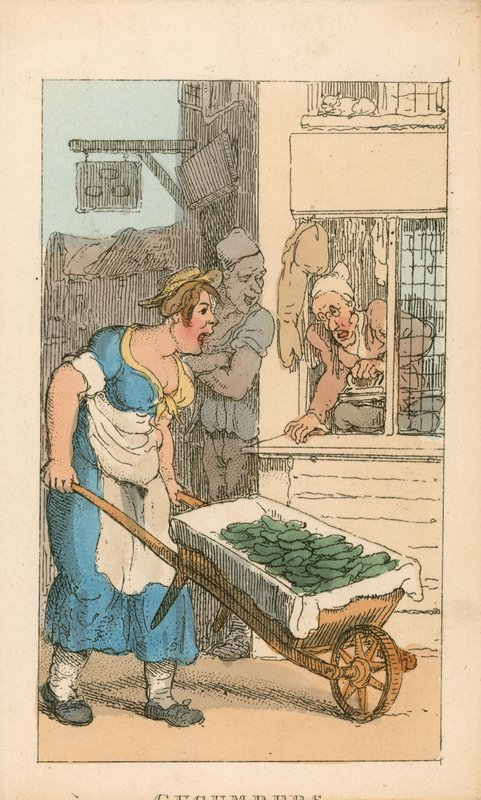 Cetrioli da Thomas Rowlandson