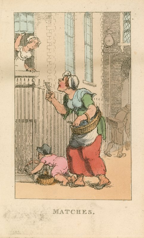 Fiammiferi da Thomas Rowlandson