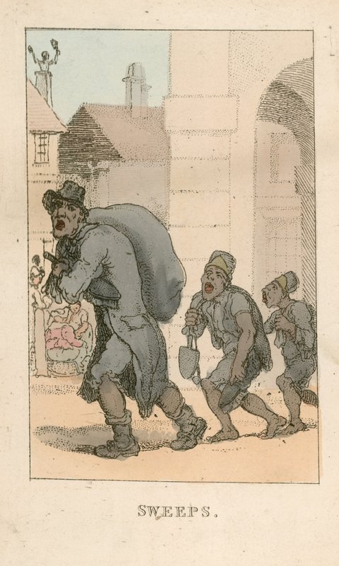Spazzacamini da Thomas Rowlandson