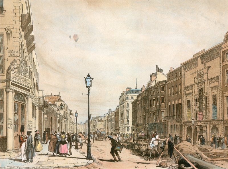 Piccadilly verso la Città da Thomas Shotter Boys