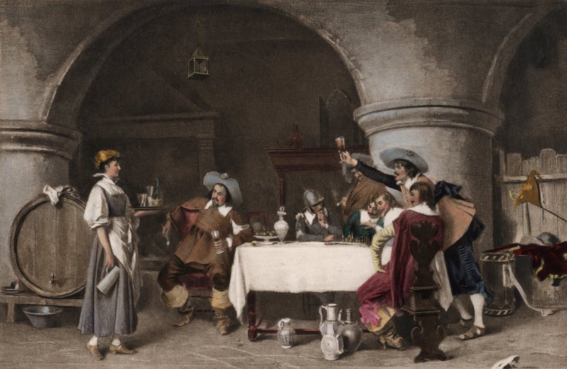 Nelle Cantine di Vino a Brindisi da Tito Conti