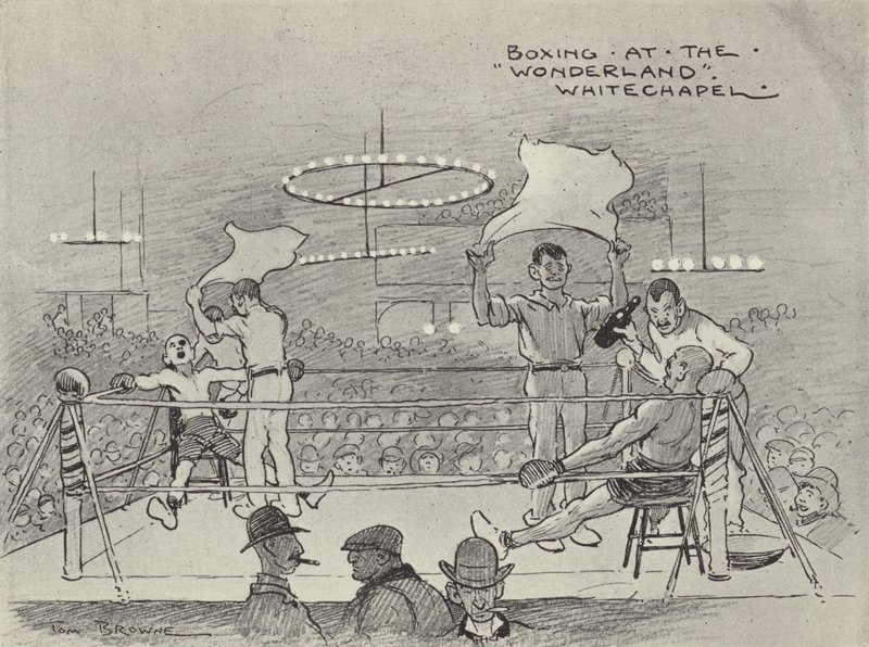 Boxe al Wonderland, Whitechapel da Tom Browne