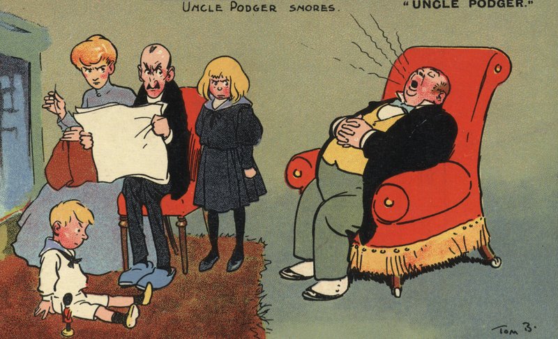 Zio Podger russa da Tom Browne