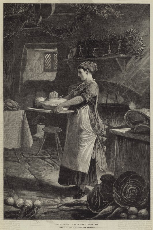 Allegria stagionale da Valentine Walter Lewis Bromley