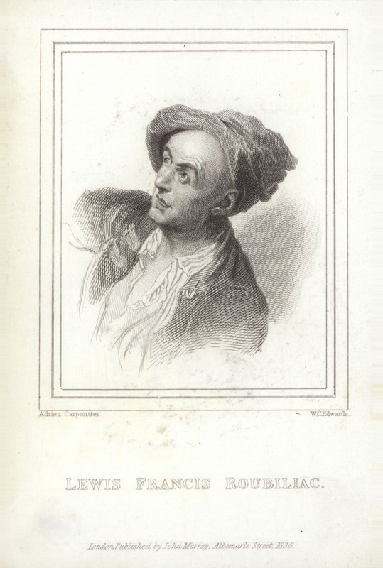 Louis-Francois Roubiliac, scultore francese da W.C. Edwards