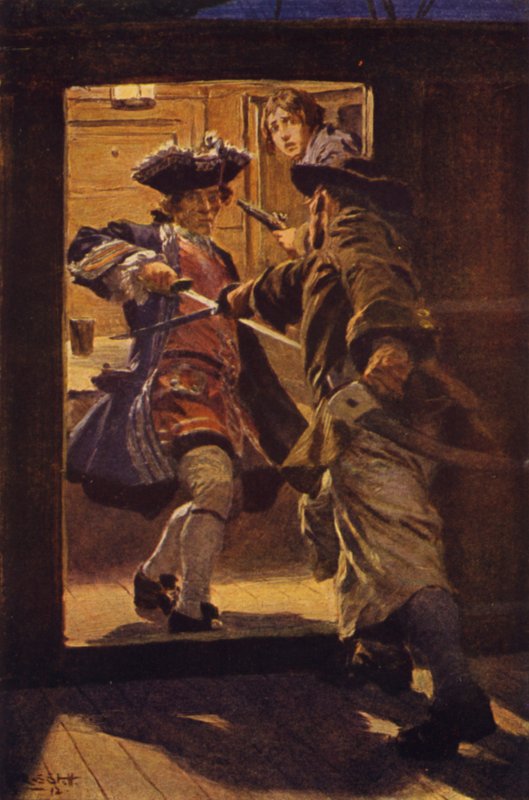 Illustrazione per Kidnapped da W.R.S. (after) Stott