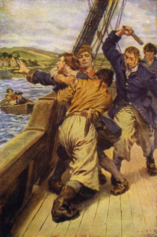 Illustrazione per Kidnapped da W.R.S. (after) Stott