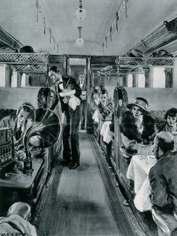 Radio sul treno da W.R.S. Stott