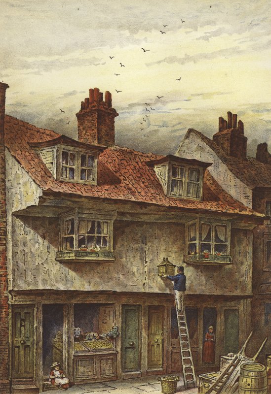 Vecchie case, Saffron Hill da Waldo Sargeant
