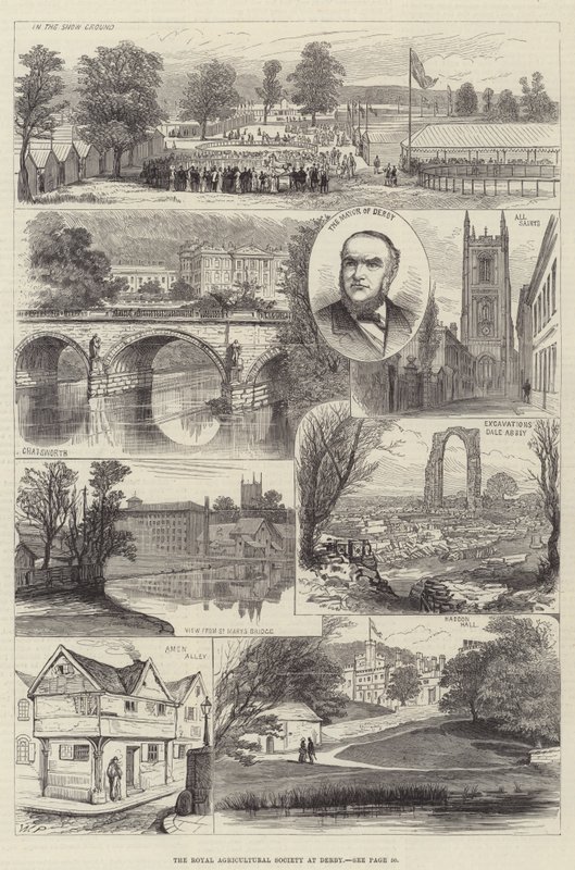 La Società Agricola Reale a Derby da Walter Paget