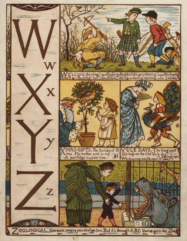 Alfabeto da Walter Crane