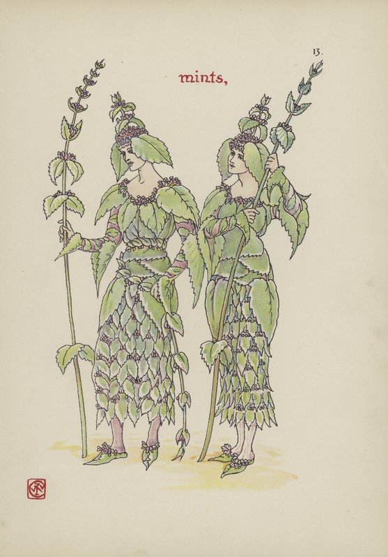 Fiori dal giardino di Shakespeare da Walter Crane