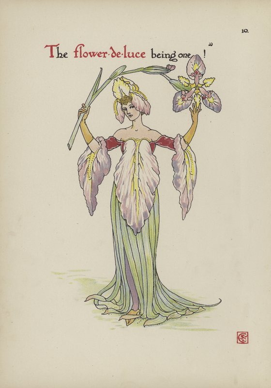 Fiori dal giardino di Shakespeare da Walter Crane