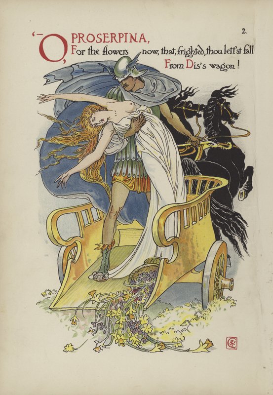 Fiori dal giardino di Shakespeare da Walter Crane