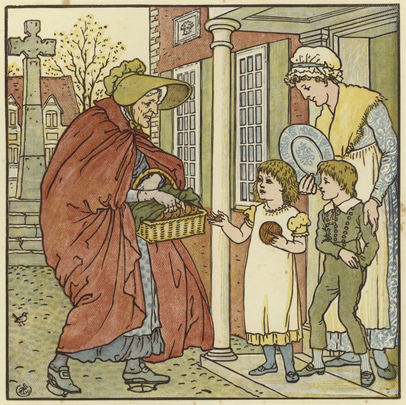 Hot Cross Buns da Walter Crane