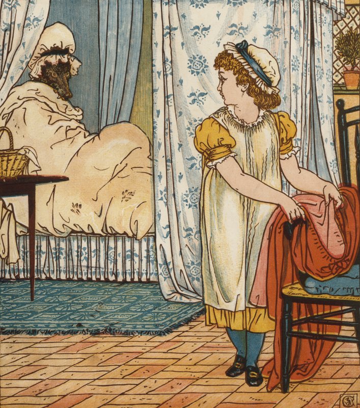 Cappuccetto Rosso da Walter Crane