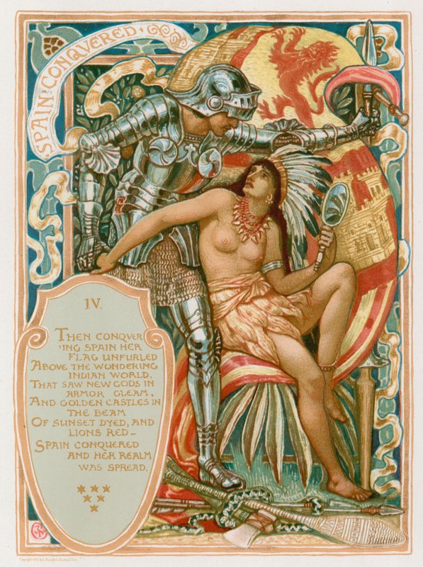 La Spagna Conquistata da Walter Crane