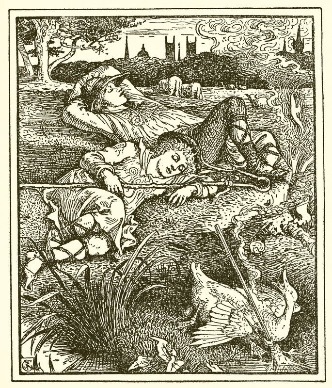 Il razzo notevole da Walter Crane