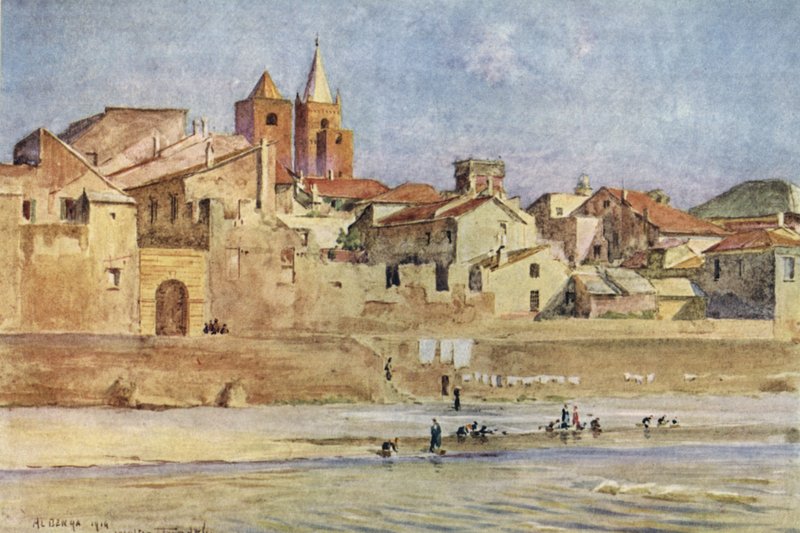 Albenga, dal Centa, Italia da Walter Frederick Roofe Tyndale