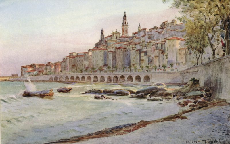 Mentone, da Garavan da Walter Frederick Roofe Tyndale