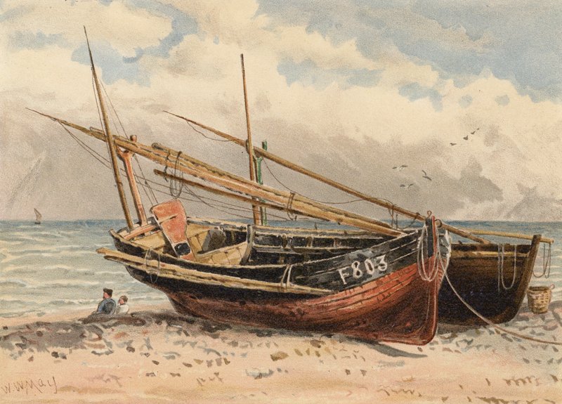 Barche da pesca francesi, "Etretat" da Walter William May