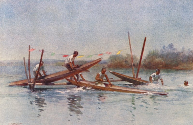 Nuova Zelanda: Gara di canoe a ostacoli da Walter Wright