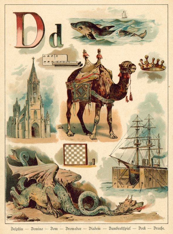 Lettera D da Walter Zweigle