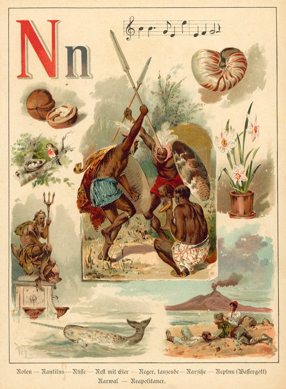 Lettera N da Walter Zweigle