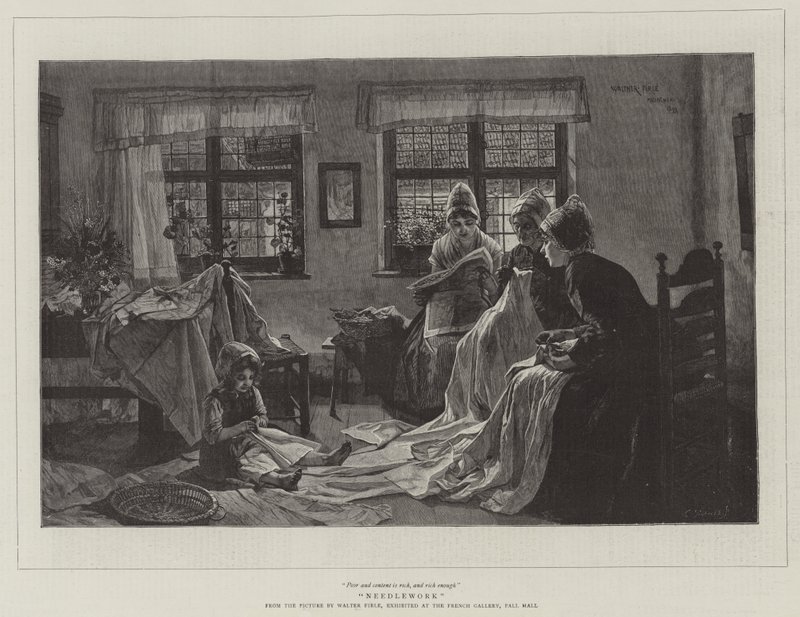 Ricamo da Walther Firle