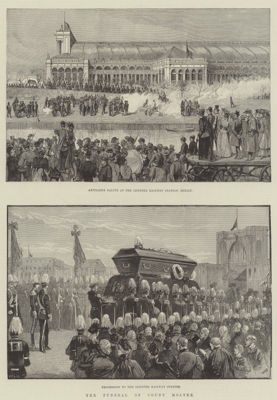Il funerale del conte Moltke da Warry