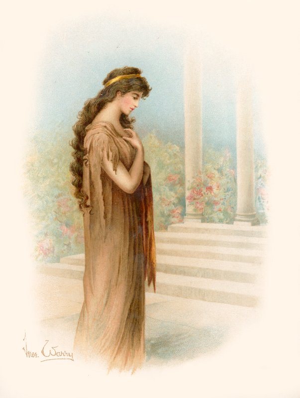 La Mendicante di Tennyson da Warry