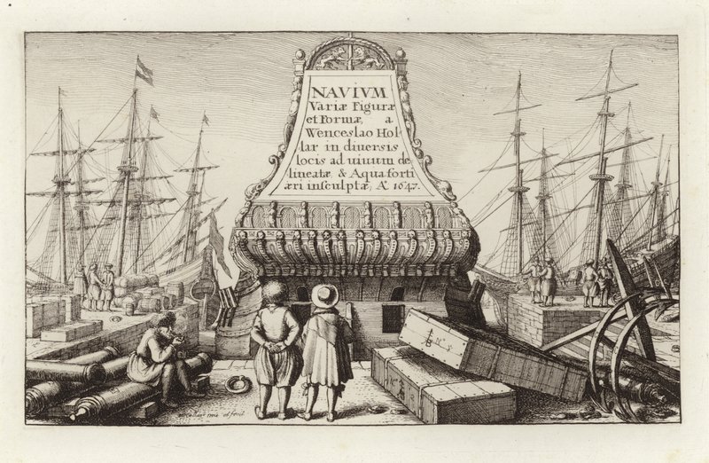 Navium Variae Figurae et Formae da Wenceslaus Hollar