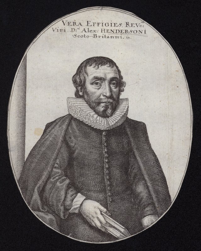 Reverendo Alexander Henderson da Wenceslaus Hollar