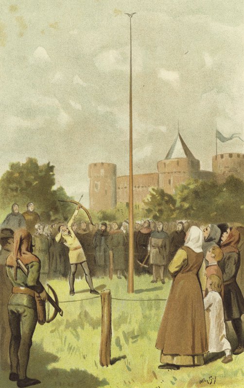 Caccia agli uccelli, Paesi Bassi, XIV secolo da Willem II Steelink
