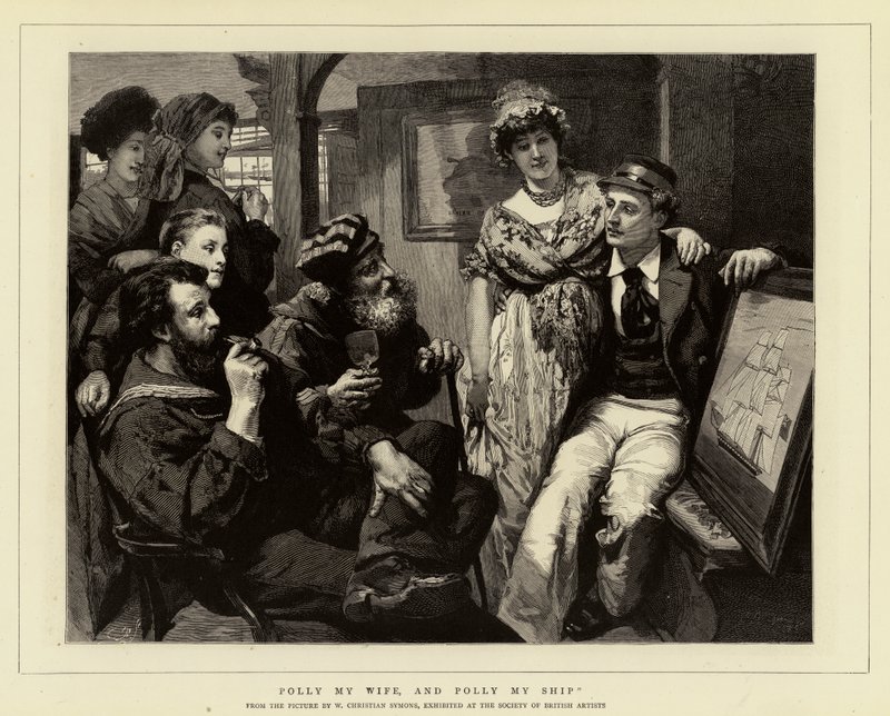 Polly mia moglie, e Polly la mia nave da William Christian Symons