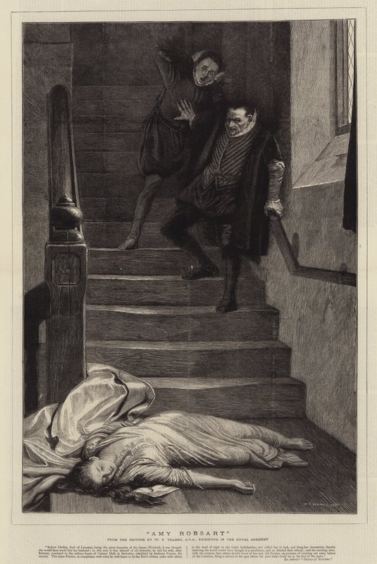 Amy Robsart da William Frederick Yeames