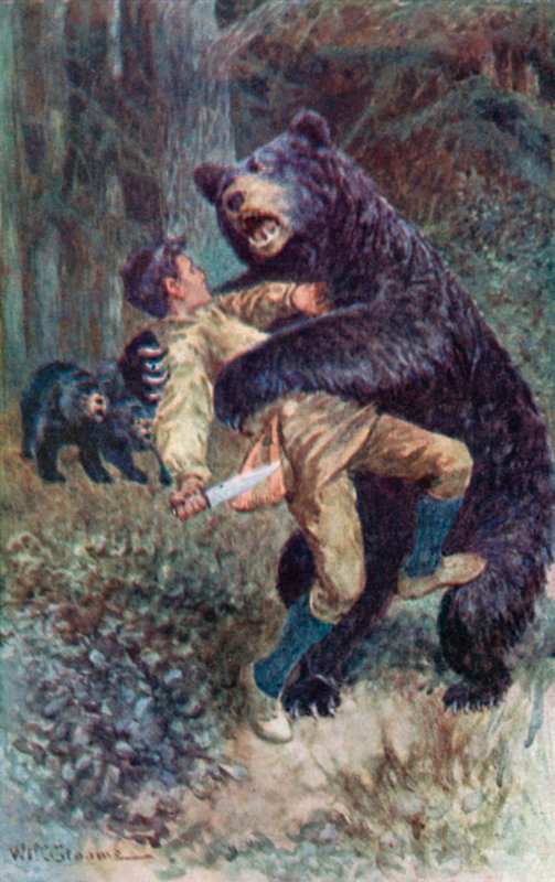 Pierre abbracciato in un abbraccio mortale da William Henry Charles Groome