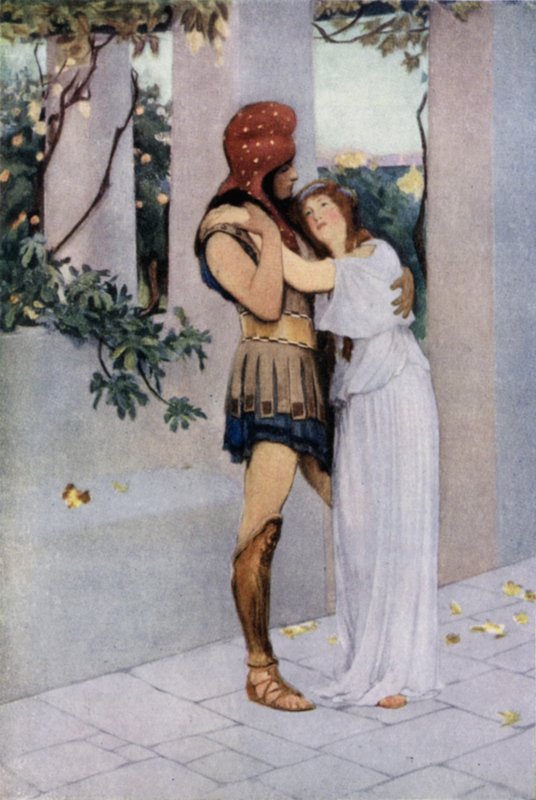 Troilo e Cressida da after William Henry Margetson