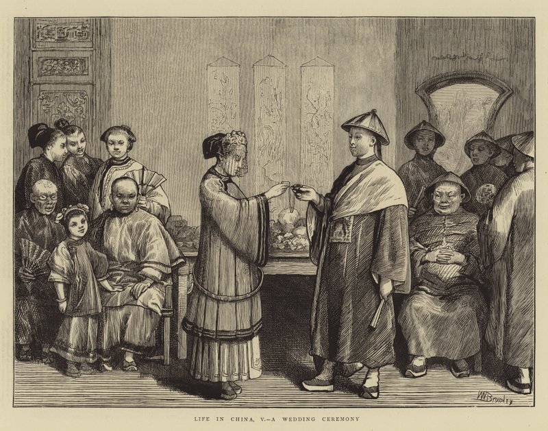 Vita in Cina, V, una Cerimonia di Matrimonio da William III Bromley