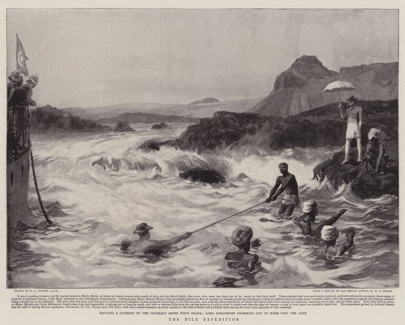 La spedizione del Nilo da William Lionel Wyllie