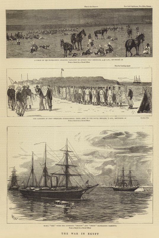 La guerra in Egitto da William Lionel Wyllie