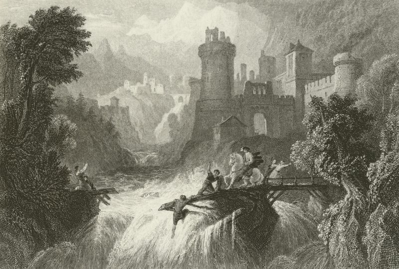 Il torrente di montagna da William Purser
