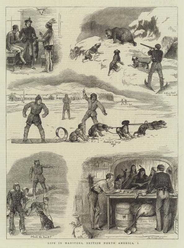 Vita in Manitoba, America del Nord britannica, I da William Ralston